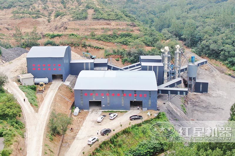 紅星承包建廠，為用戶搭建的環(huán)保砂石廠