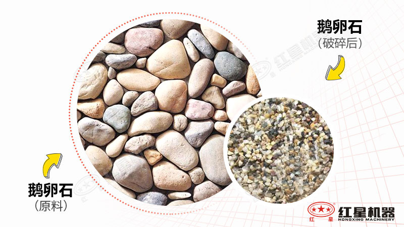 小型鵝卵石破碎機(jī)型號(hào)，多少錢(qián)一臺(tái)呢